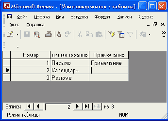   Access 2002
