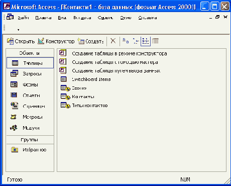   Access 2002
