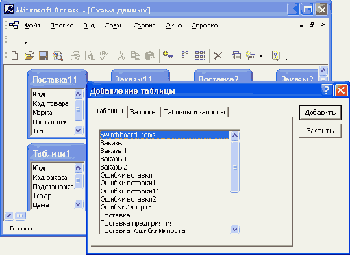 Проекты Microsoft Access