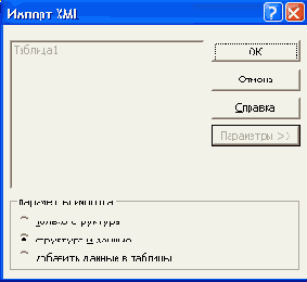 Использование внешних данных