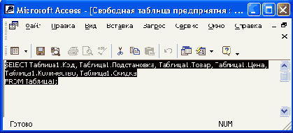 Редактирование и анализ данных с помощью запросов
