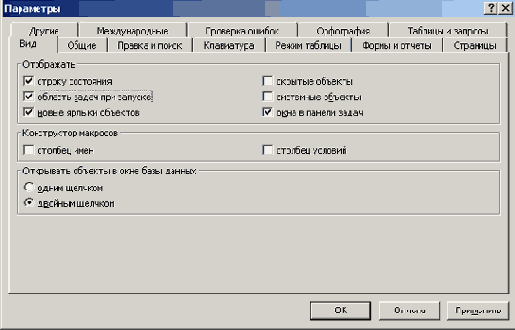   Microsoft Access 2003
