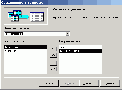   Microsoft Access 2003
