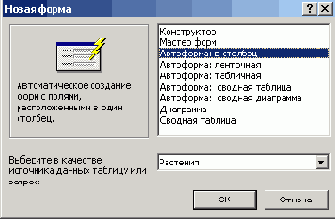   Microsoft Access 2003
