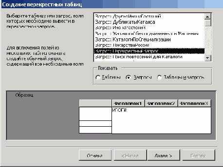   Microsoft Access 2003
