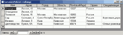   Microsoft Access 2003
