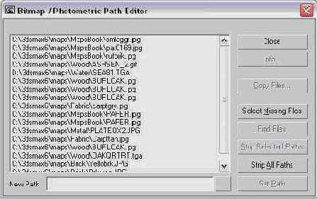   Bitmap/Photometric Path Editor
