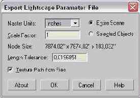   Lightscape Parameter